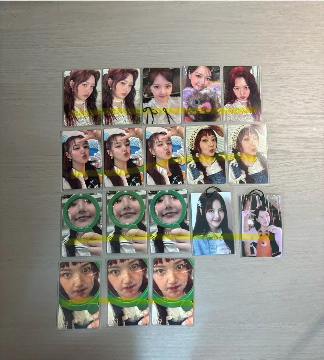 Gfriend yerin viviz eunbi umji photocard unreleased photocard wts ktwon4u