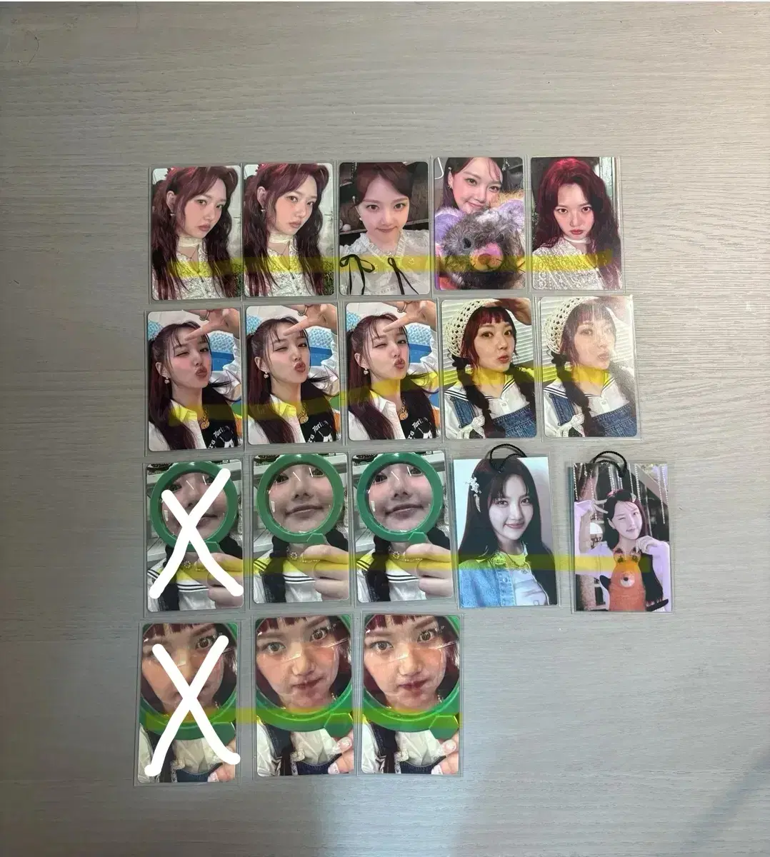 Gfriend yerin viviz eunbi umji photocard unreleased photocard wts ktwon4u