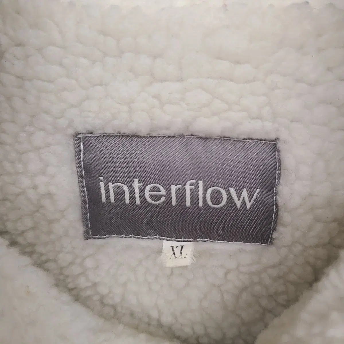 [100/L] interflow  양털 코듀로이 골덴 자켓