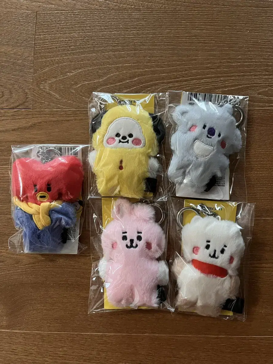 BTS BT21 Baby Bag Charms for sale