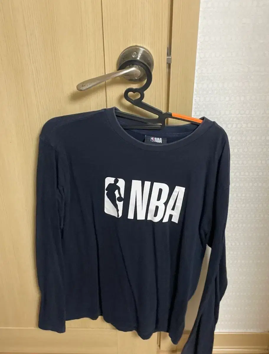 NBA 네이비 긴팔