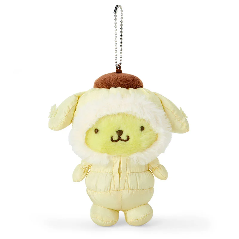 Sanrio Fuwapuku winter Fluffy Winter Series Mascot Holder keyring Pompompurin