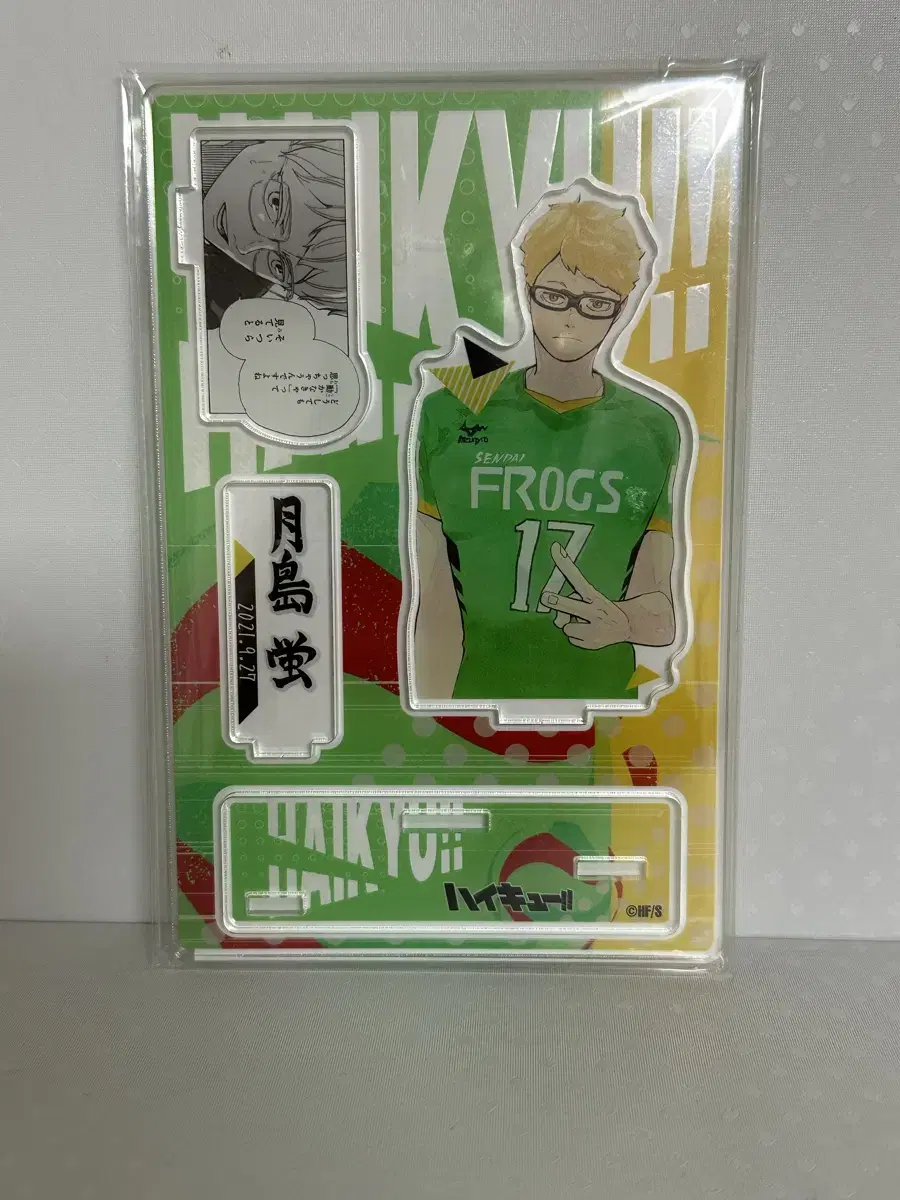 Haikyuu Tsukishima Diorama acrylic unsealed