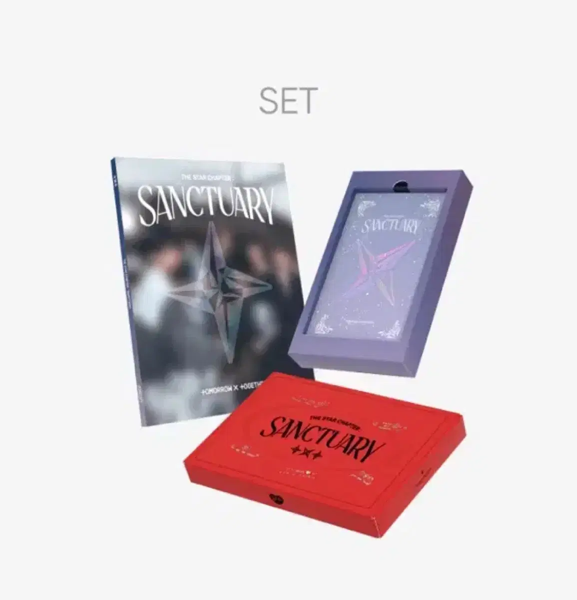 (unsealed) txt Sanctuary album Set WTS