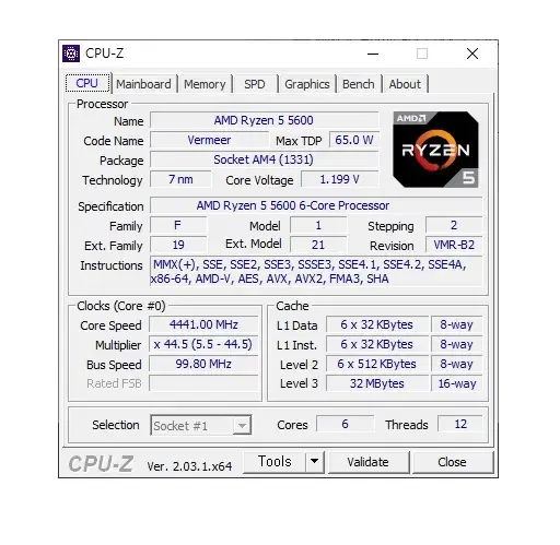 AMD 라이젠 ryzen 5600 정품 박스 셋 팝니다.