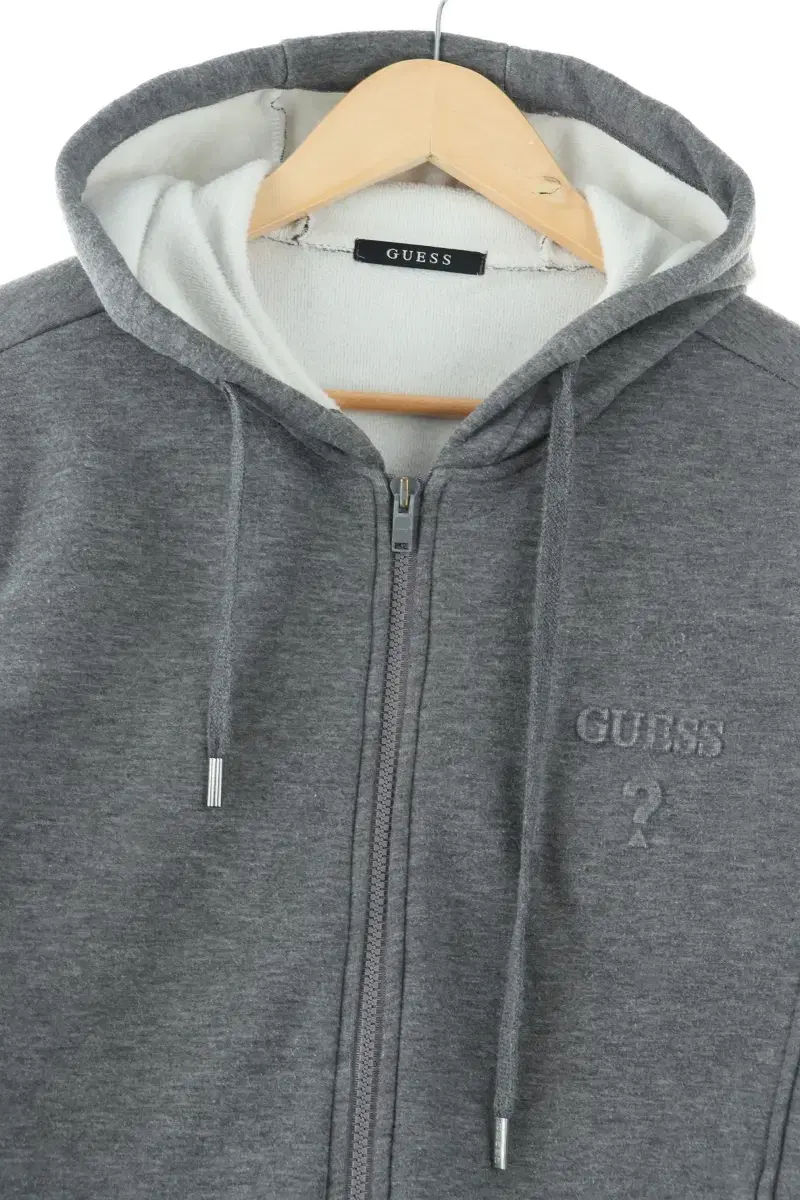 (M) Geth Hooded Zip-Up Feel Gray Brushed - 1035E