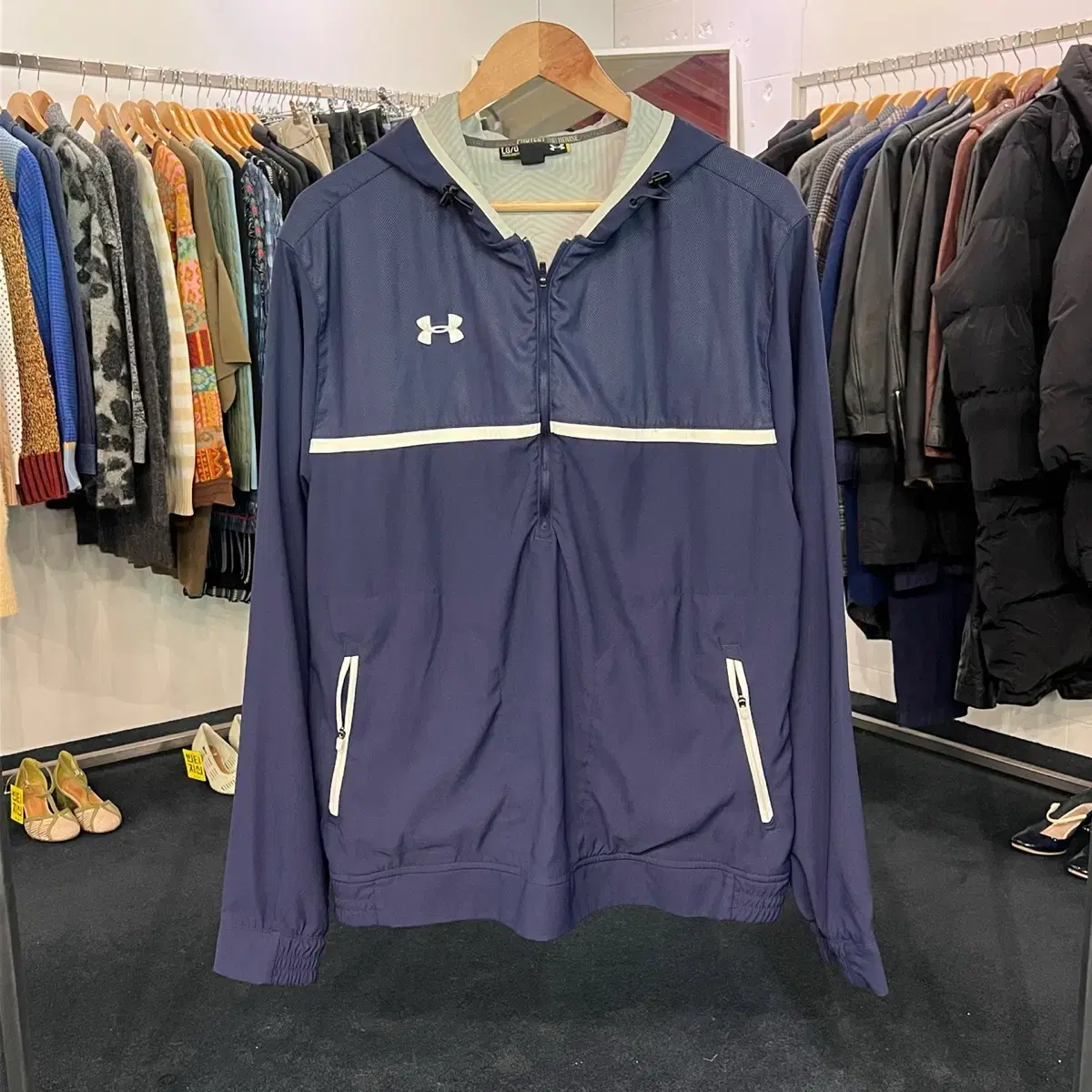 [Tacpo] [L] Under Armor Protect Hooded Zip Up