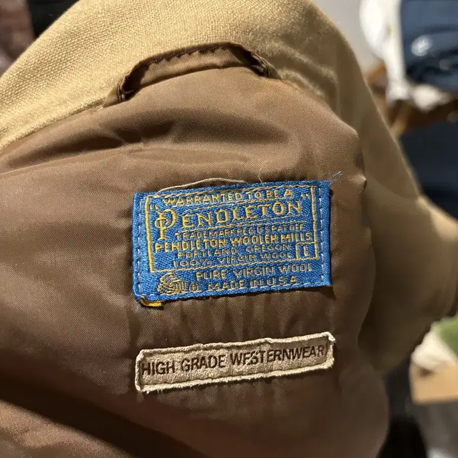 80 pendleton jacket