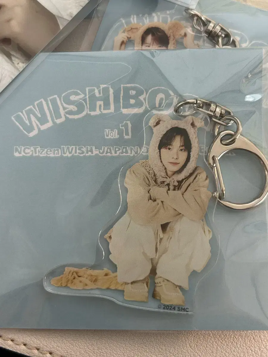 NCT Wish riku keyring sealed Japan membership