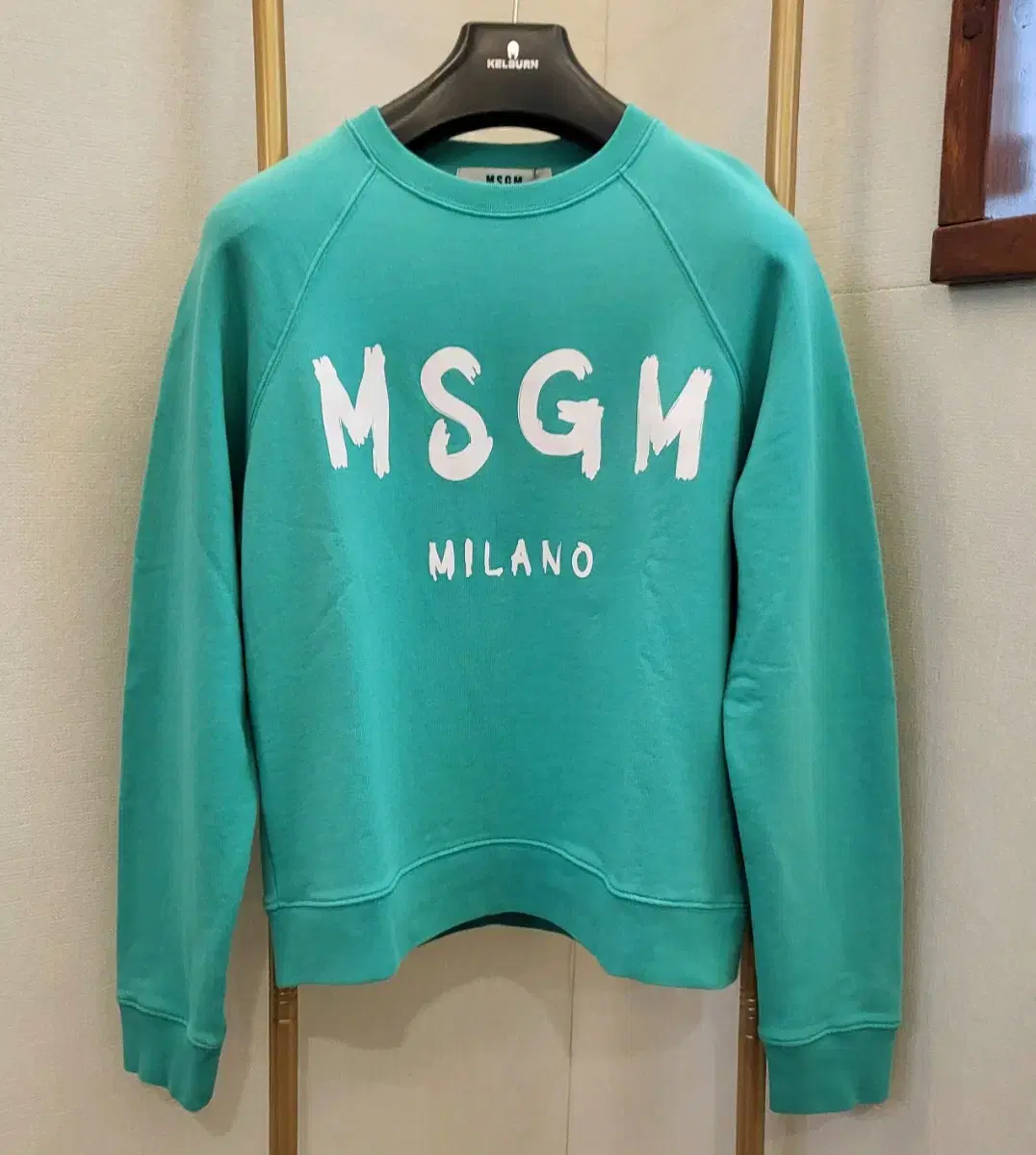 MSGM 밀라노브러쉬 맨투맨 타셔츠