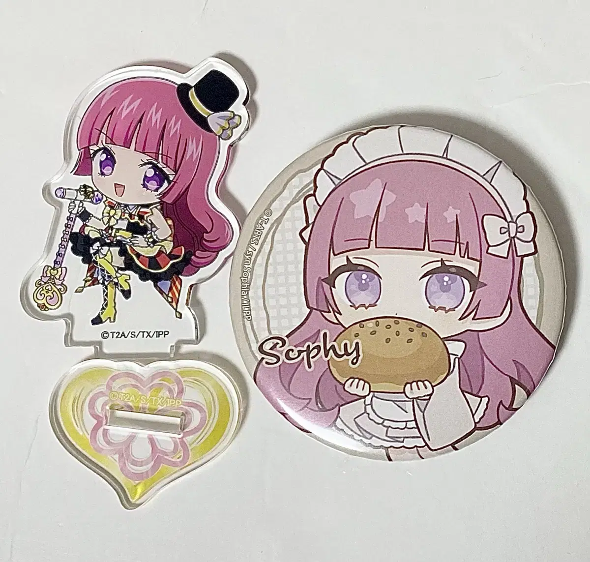 Pripara Sophie Acrylic Stand Badge bulk wts