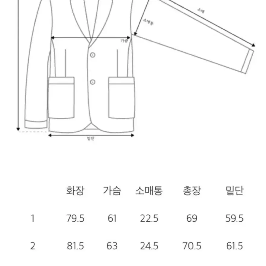 노멜렛 세실리아 핸드메이드 하프 코트. 1사이즈