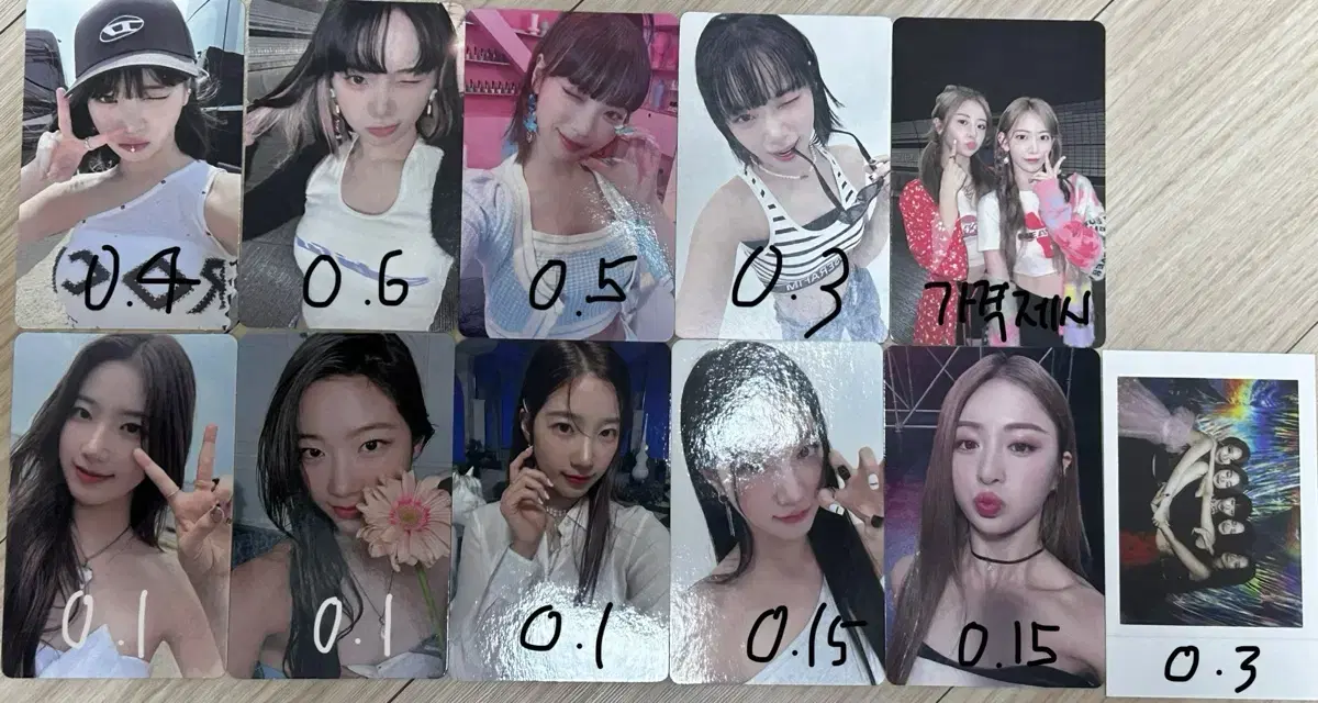 le sserafim photocard kim chaewon sakuraheyunjin kazuhahong eunchae