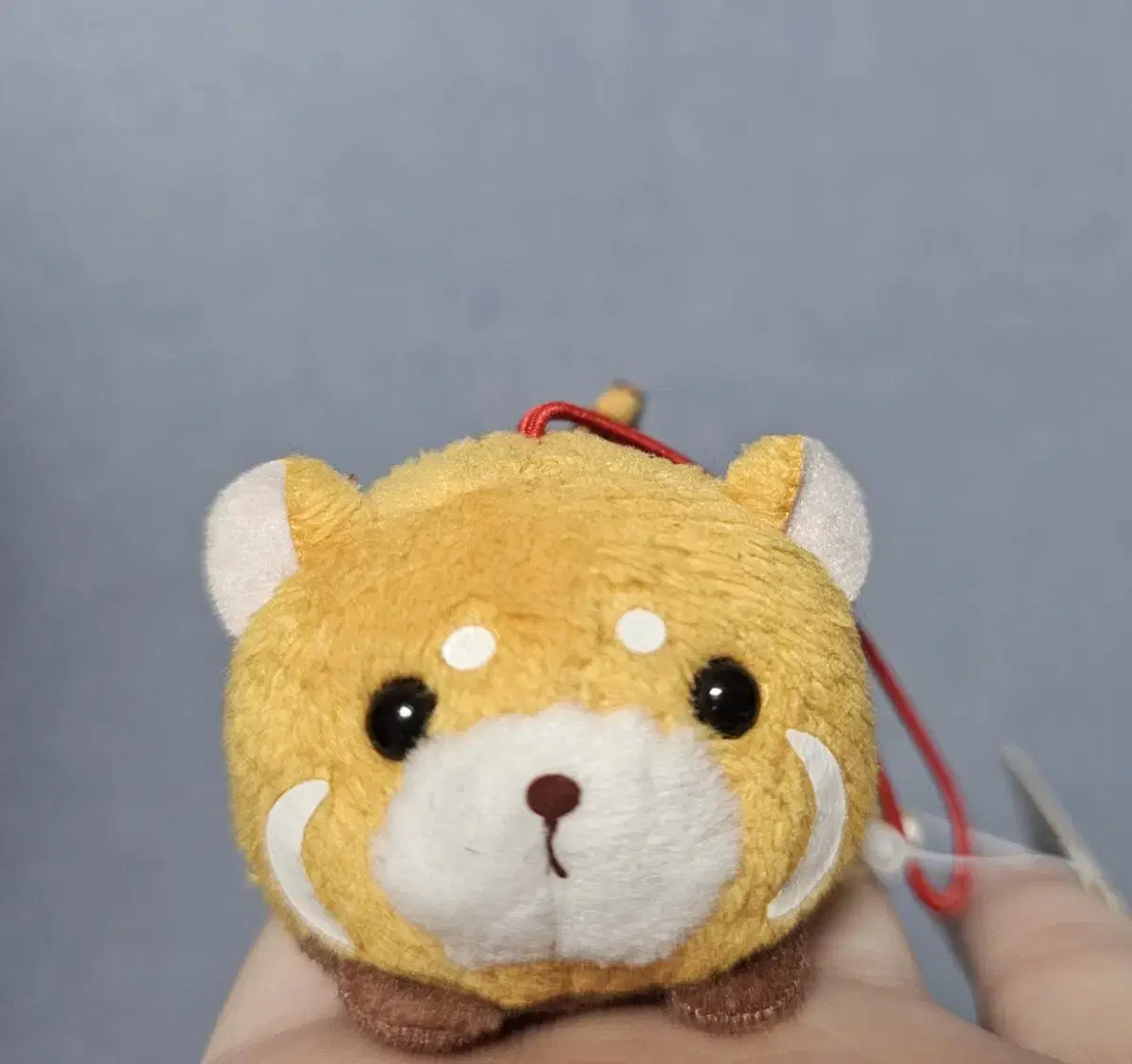 Japanese raccoon round keyring doll for sale!