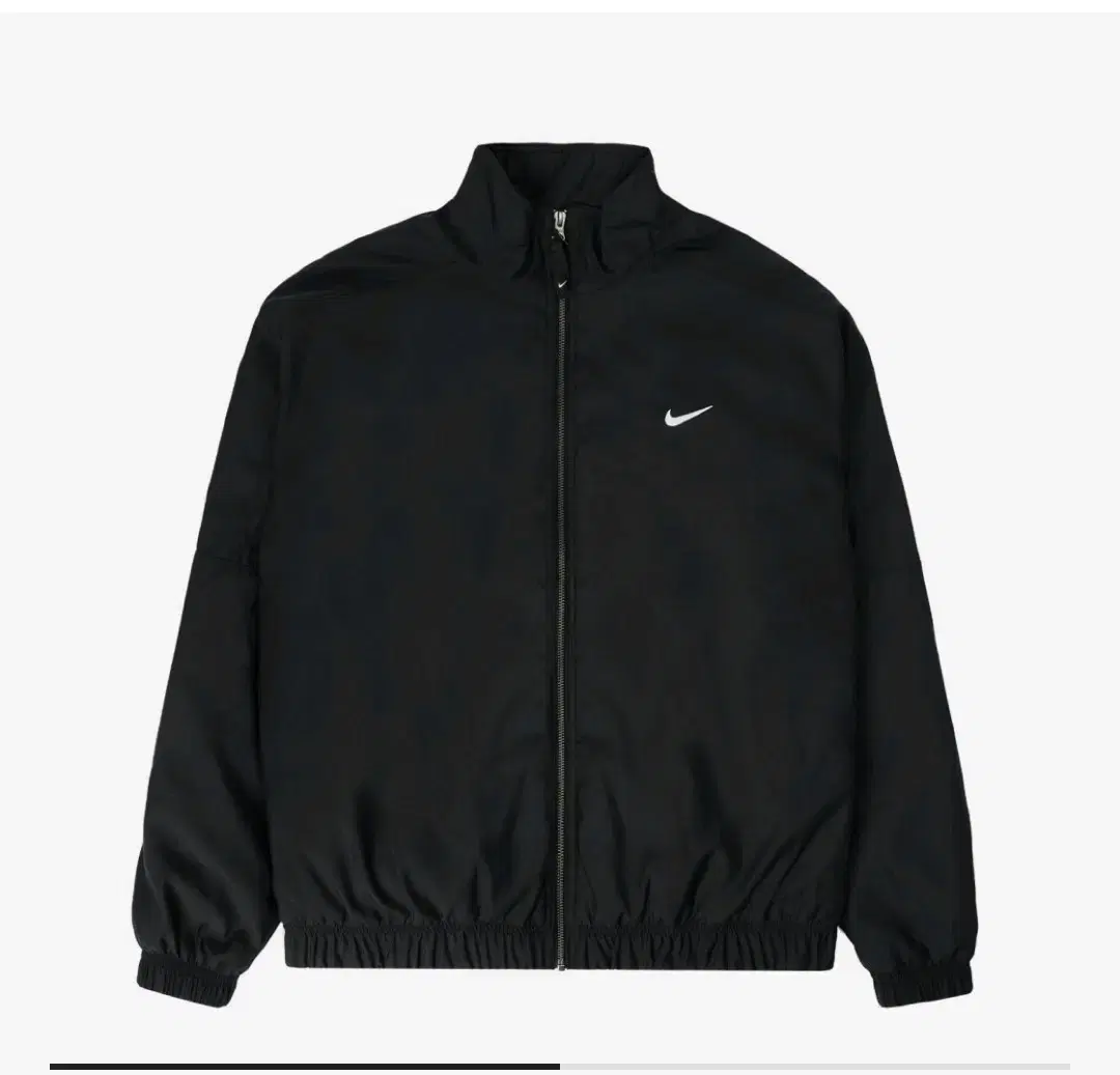 Nike NRG solo swoosh satin bomber jacket black sell me 2XL!