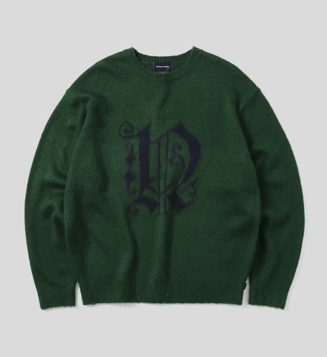 [Quick sale] DISEASE NEVER DAT N logo sweater green L