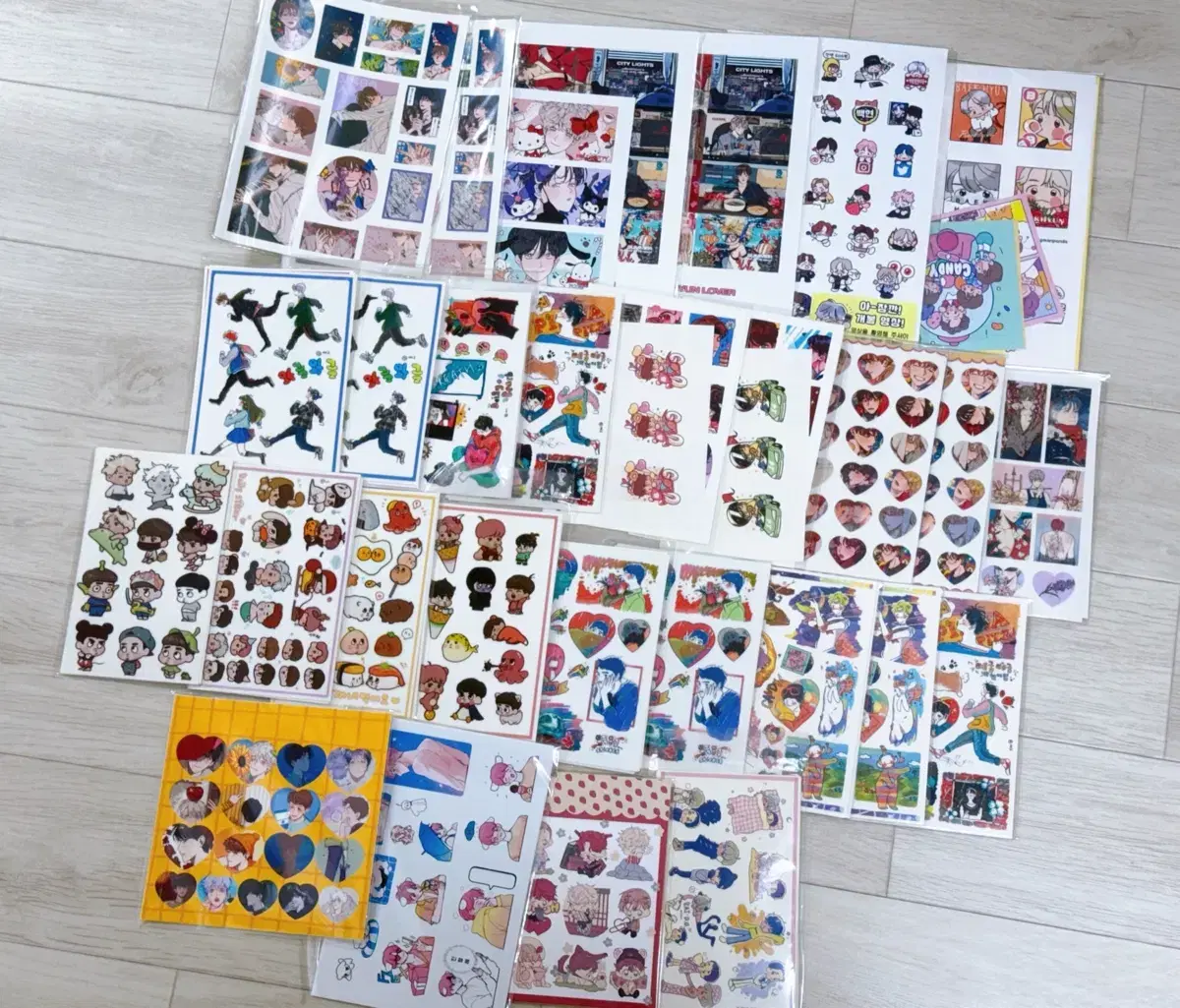 EXO Fanart sticker bulk WTS