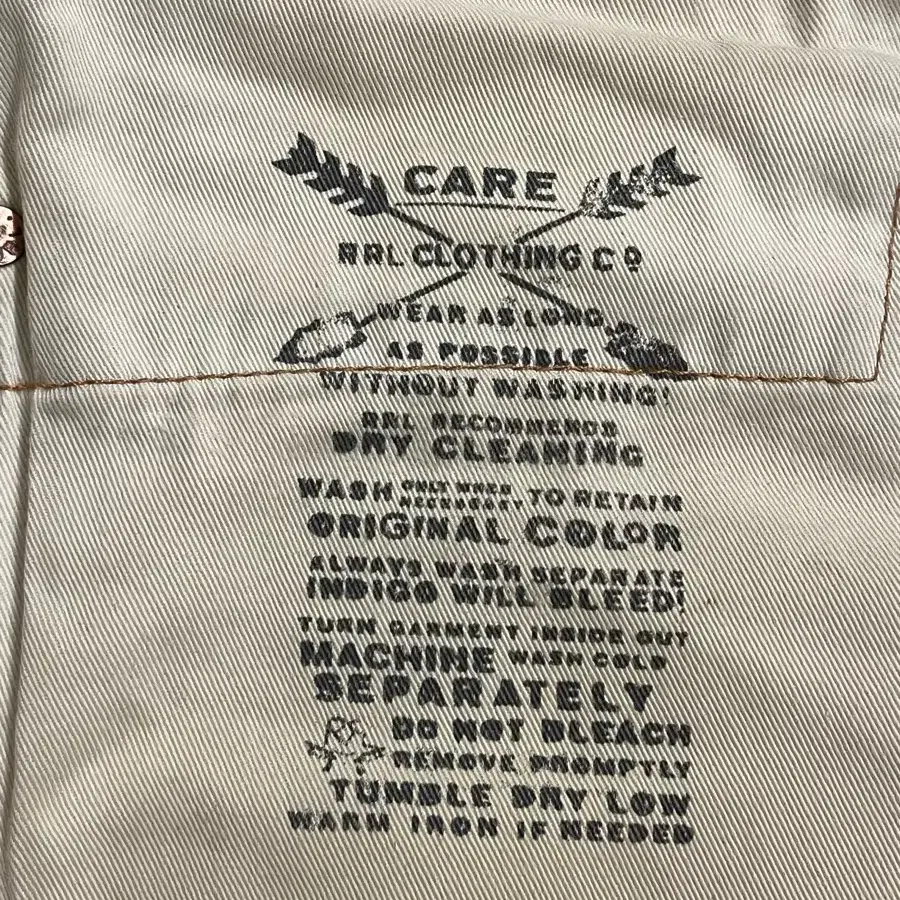 RRL MADE IN USA SELVEDGE DENIM PANTS