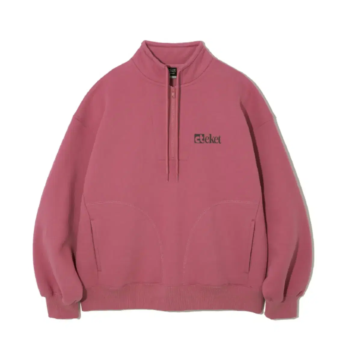 [L] 테켓 플랜 하프집업 핑크 TEKET Plan Half Zip-Up