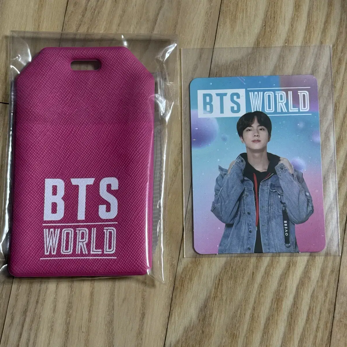 bangtan bts world biwol seokjin nametag photocard wts