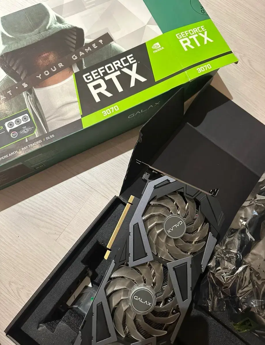 rtx 3070 갤럭시 3팬