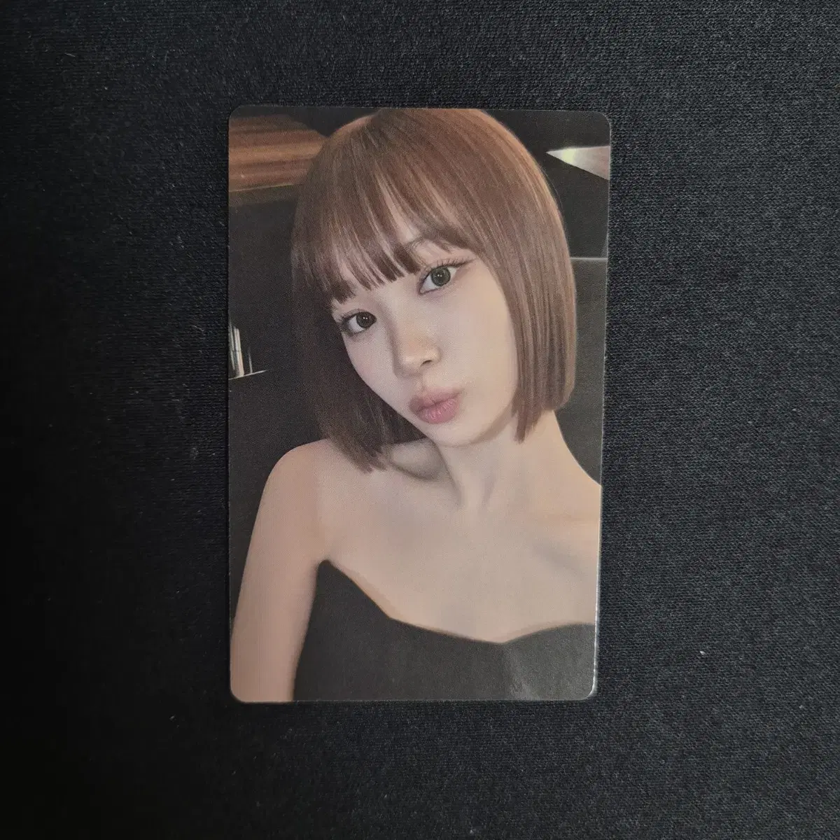 le sserafim kim chaewon weverse shop ld luckydraw unreleased photocard photocard Crazy