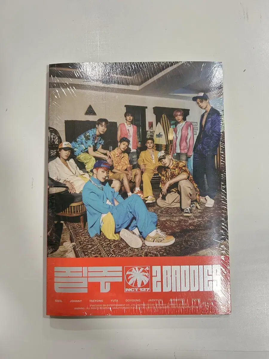 NCT 127's 4th album Zillzu Photobook