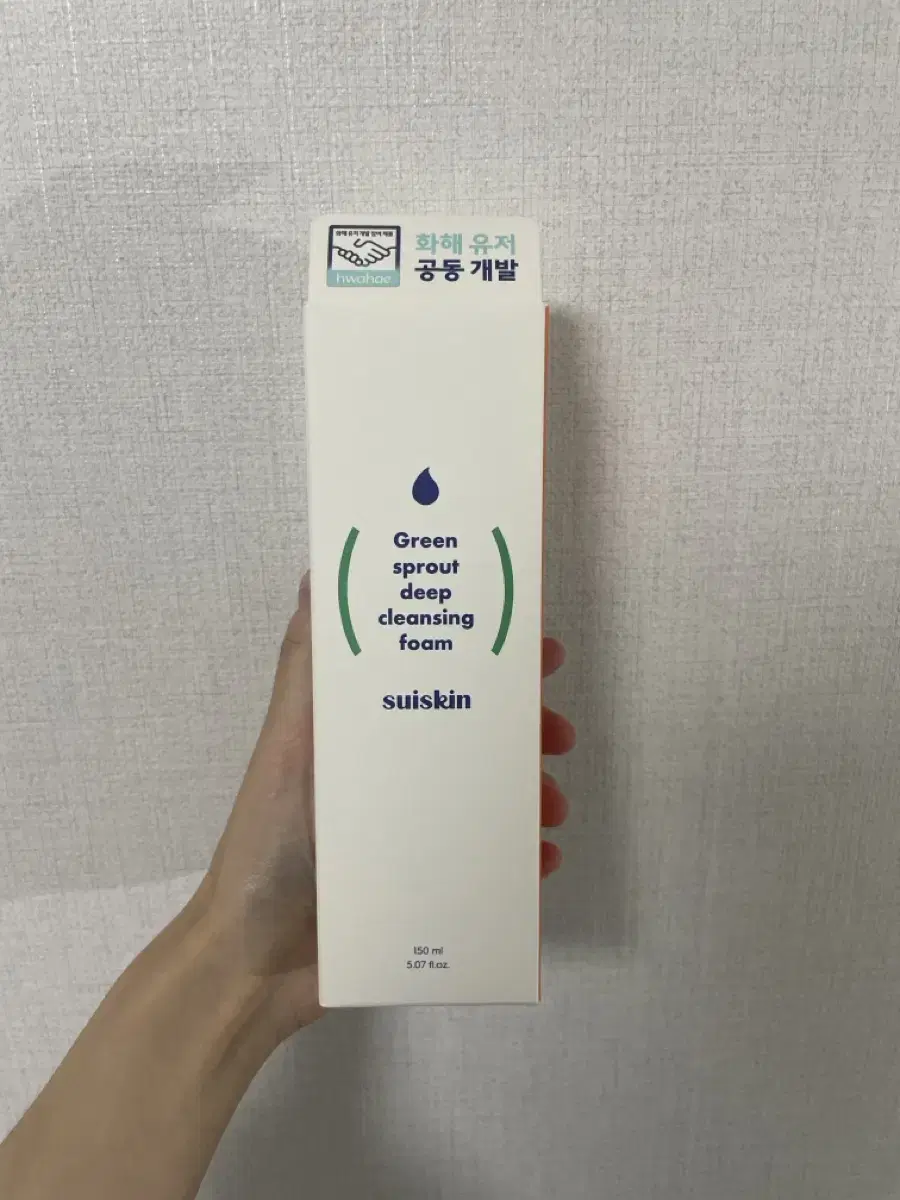 수이스킨 150ml 딥클렌징폼 새상품