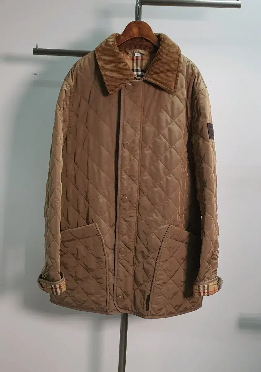 Burberry Men's Quilted Corduroy Collar Jacket 50 (Quick sale)