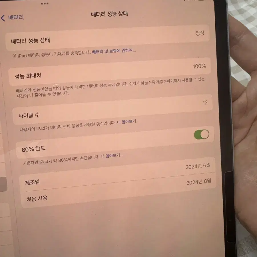 아이패드 프로 13 M4+매직키보드+애플펜슬 프로