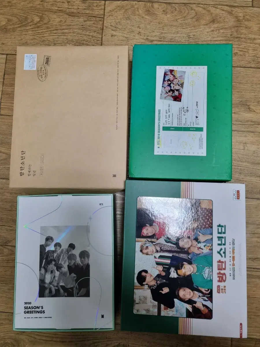 bts seasons greetings 2018-2021