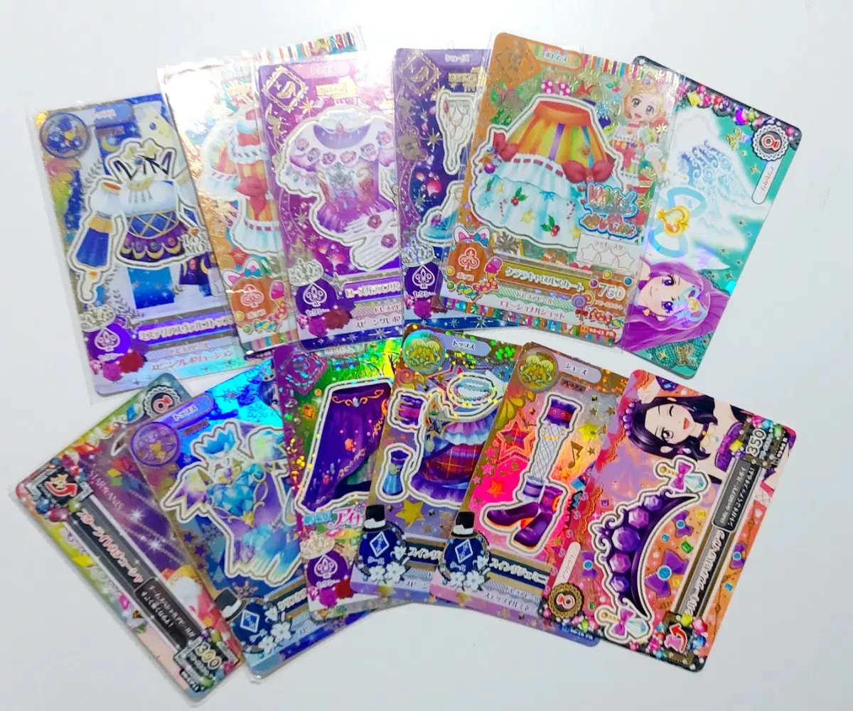 Aikatsu I.M. Star 1st Edition Pre,12 campaign pieces in bulk