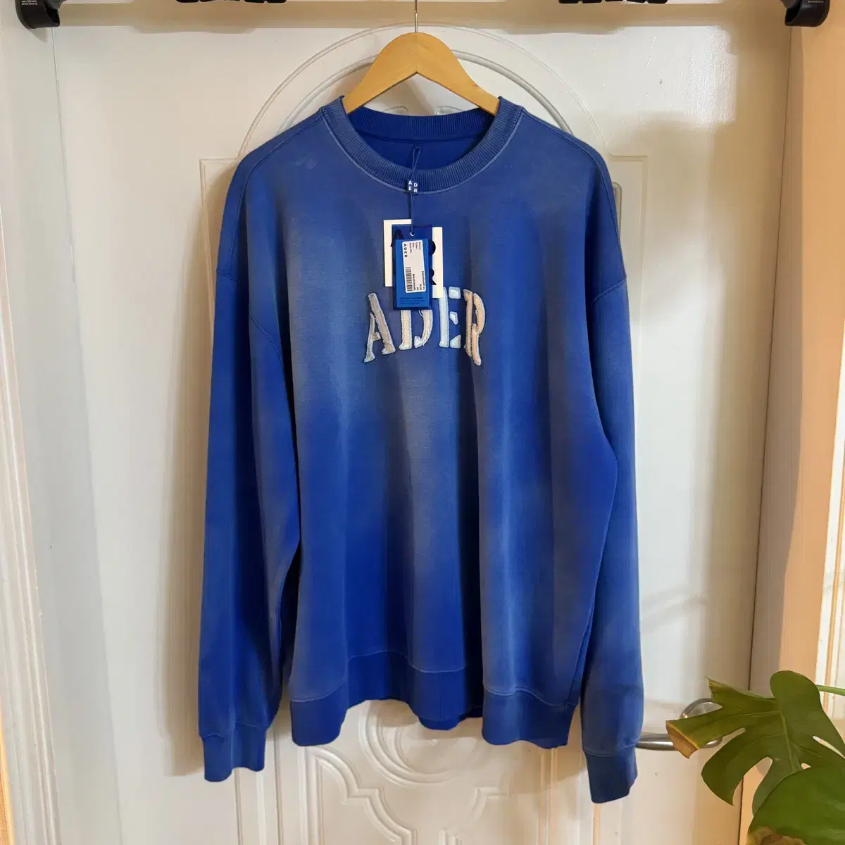 [A3] Error Arc logo sweatshirt Blue New