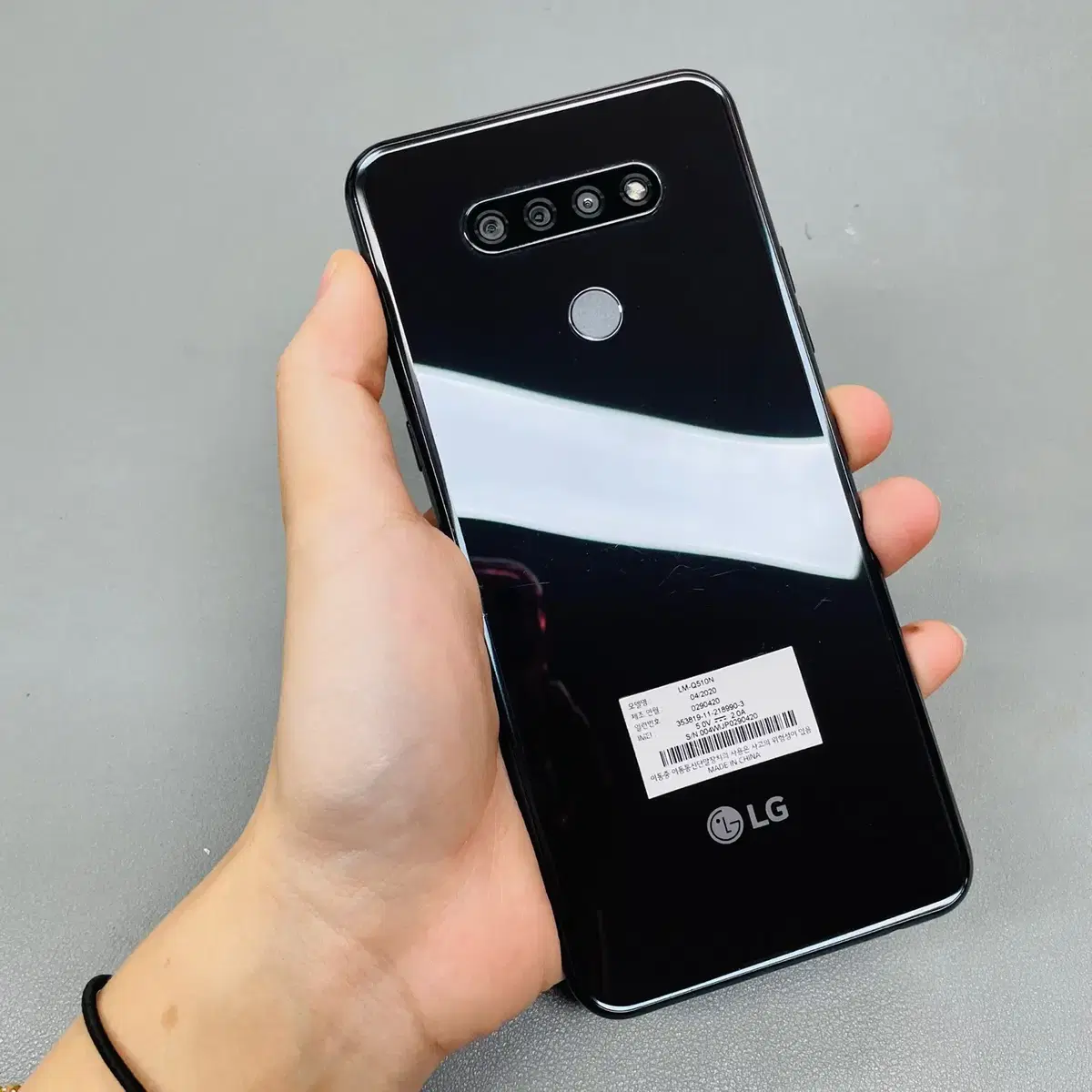 LG Q51 블랙 32GB SK 무잔상깨끗한공기계판매합니다