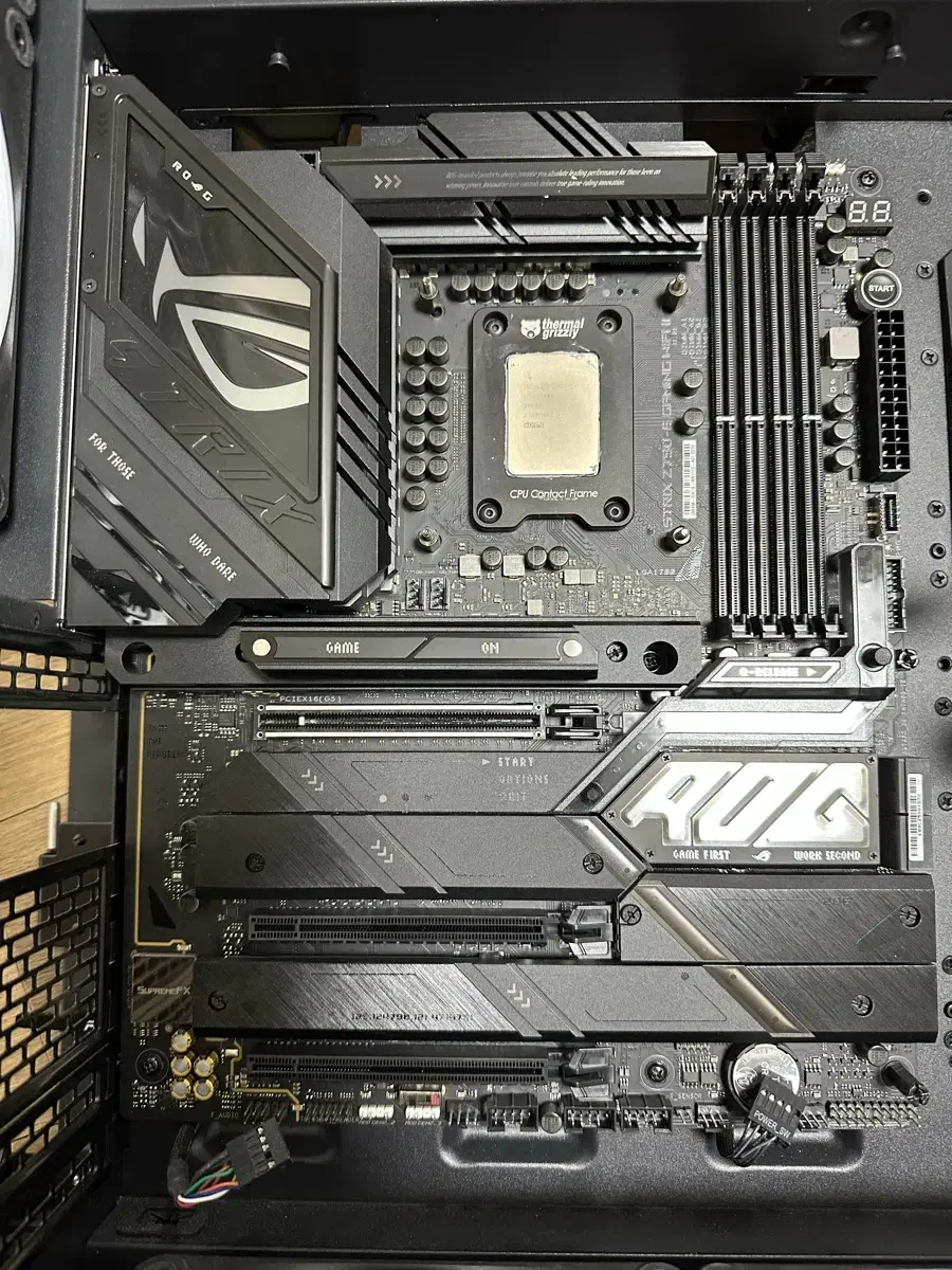 인텔 14700k + asus z790-e wifi ii + 곰소켓가이드