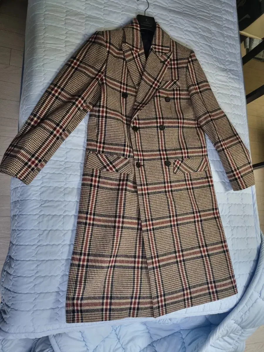 Eurohomme Check Coat