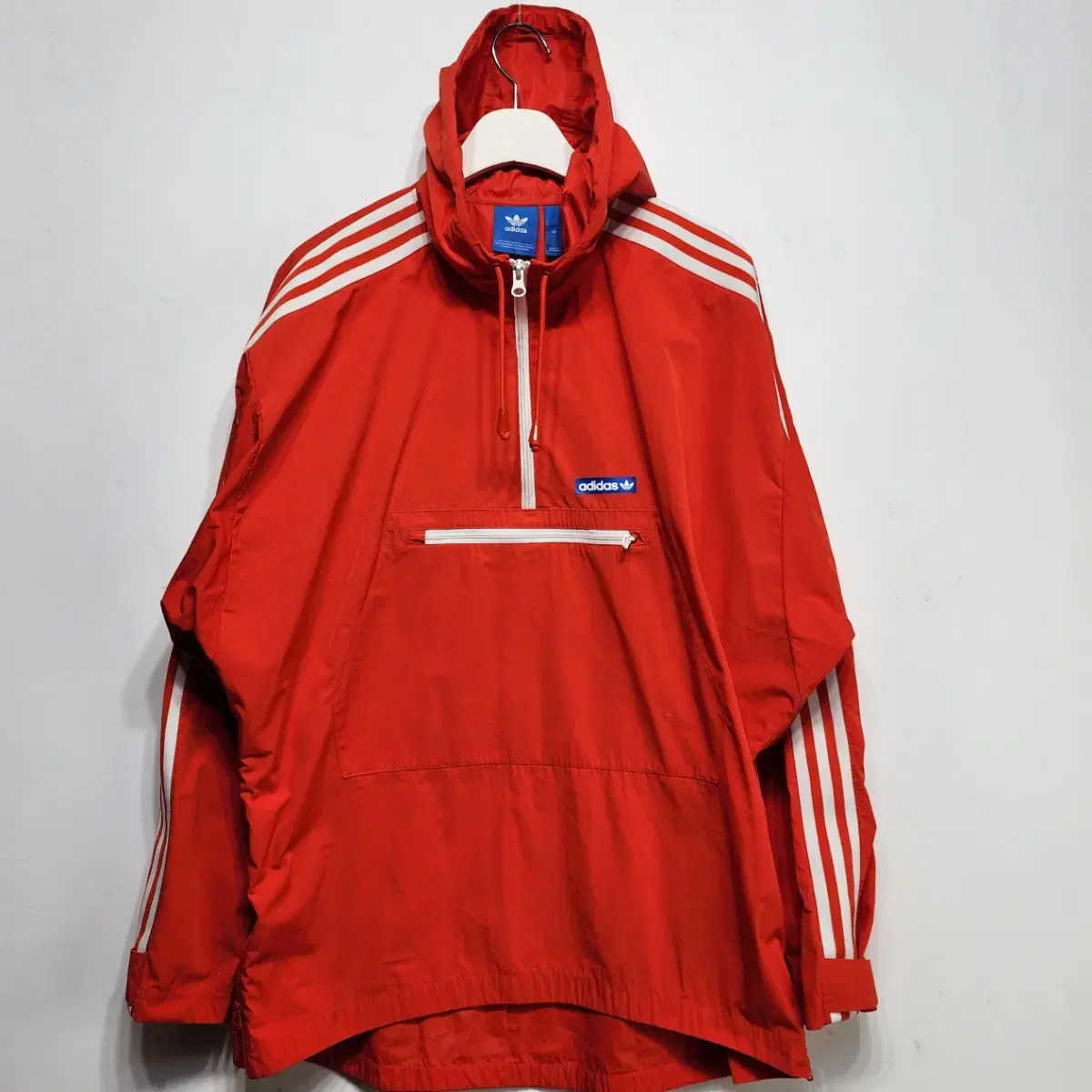 아디다스 ADIDAS 반집업 후드 아노락 바람막이자켓점퍼 2XL