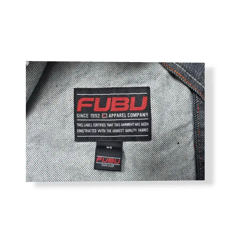 FUBU 후부 푸부 빈티지 구제 빅사이즈 데님 청자켓 N753