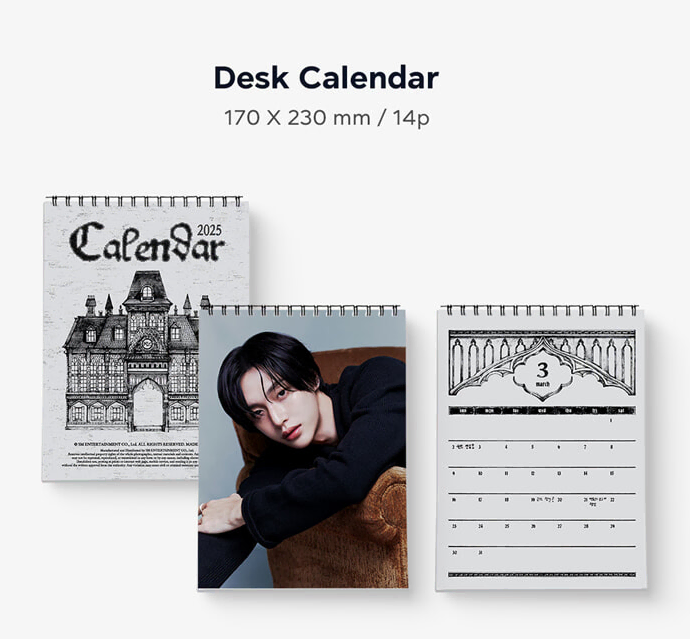 Rize seasons greetings 25 calendar diary wts