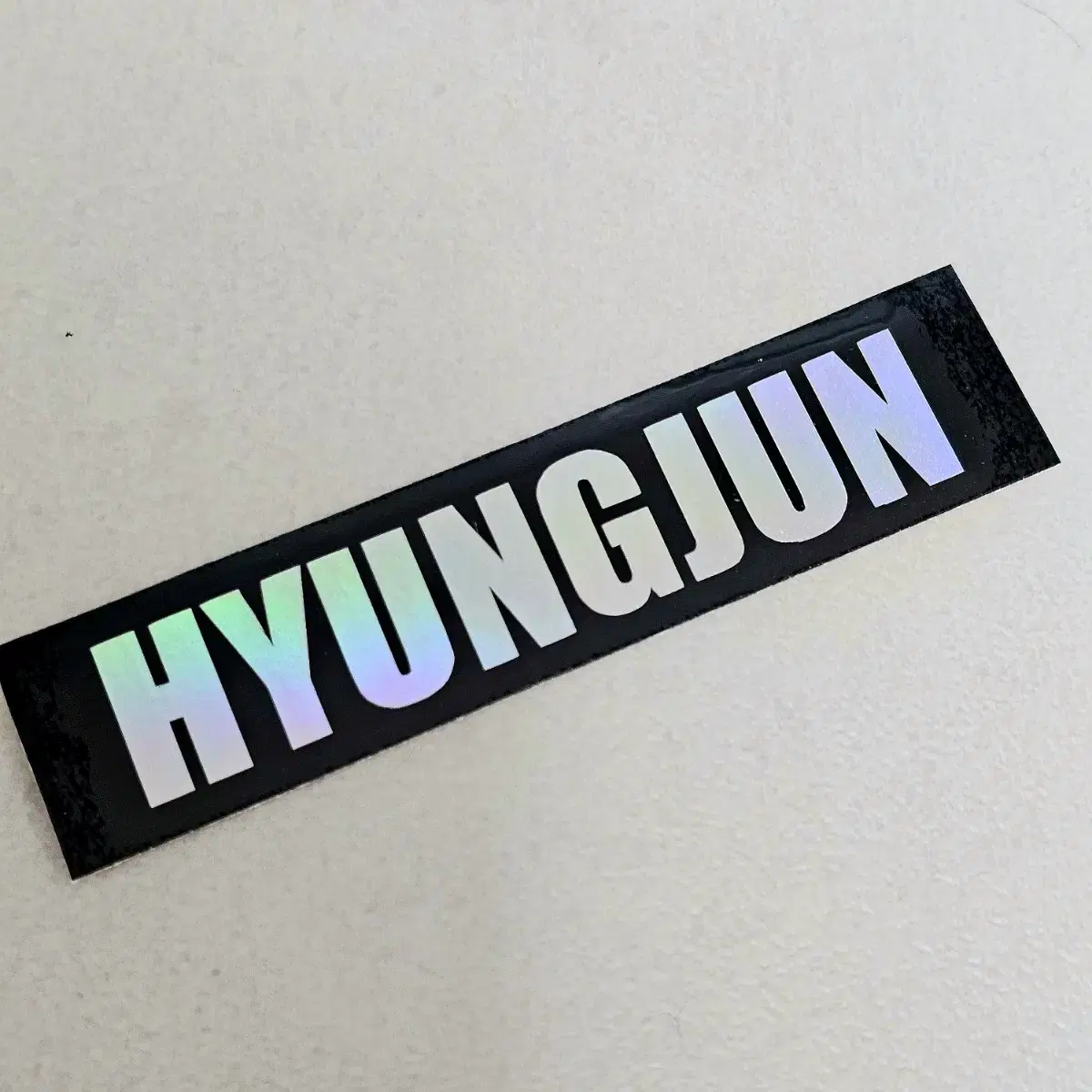 hyeongjun hologram sticker (decorating lightsticks)