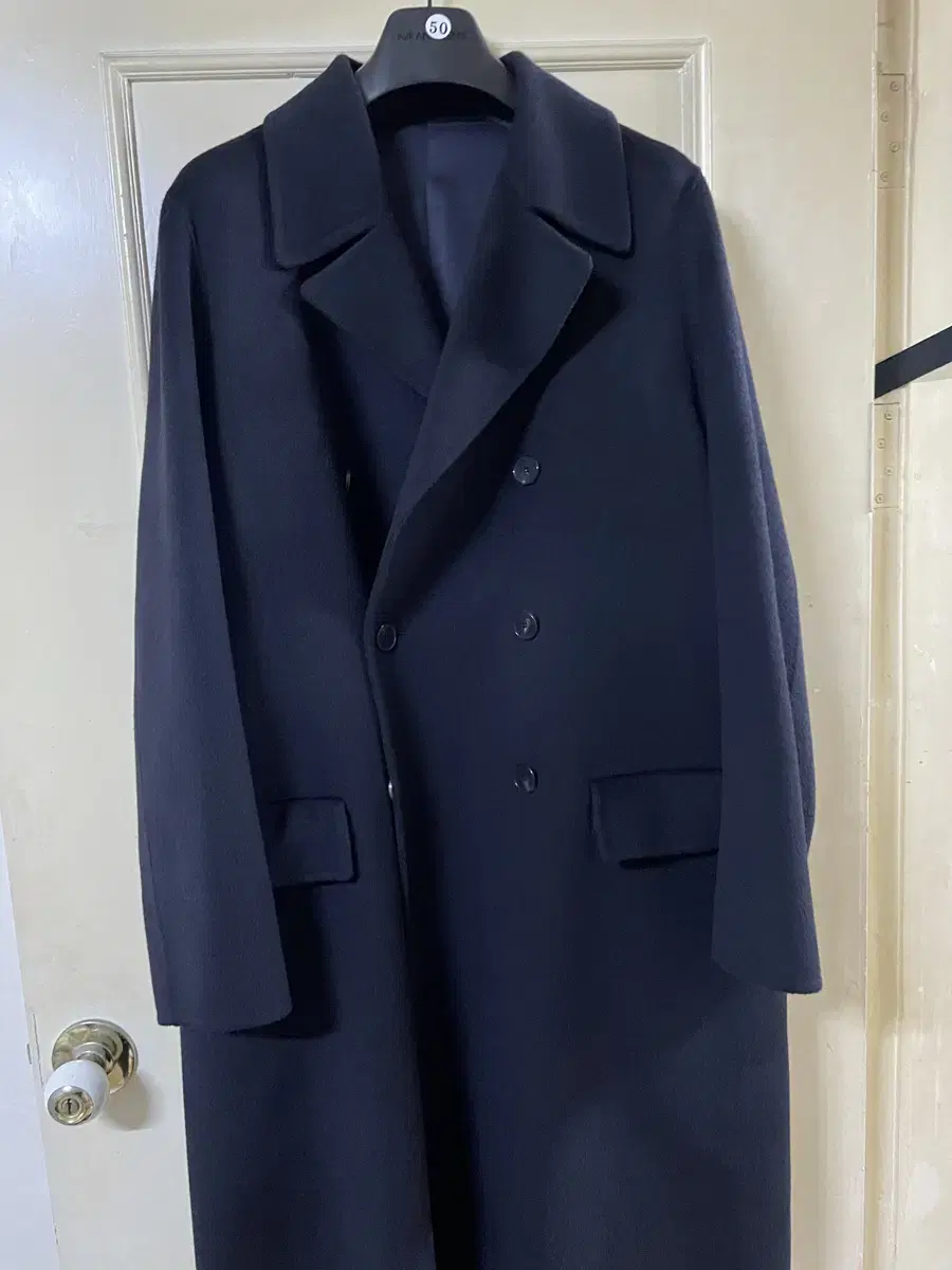 Mamagari Boned Coat Dark Navy 50