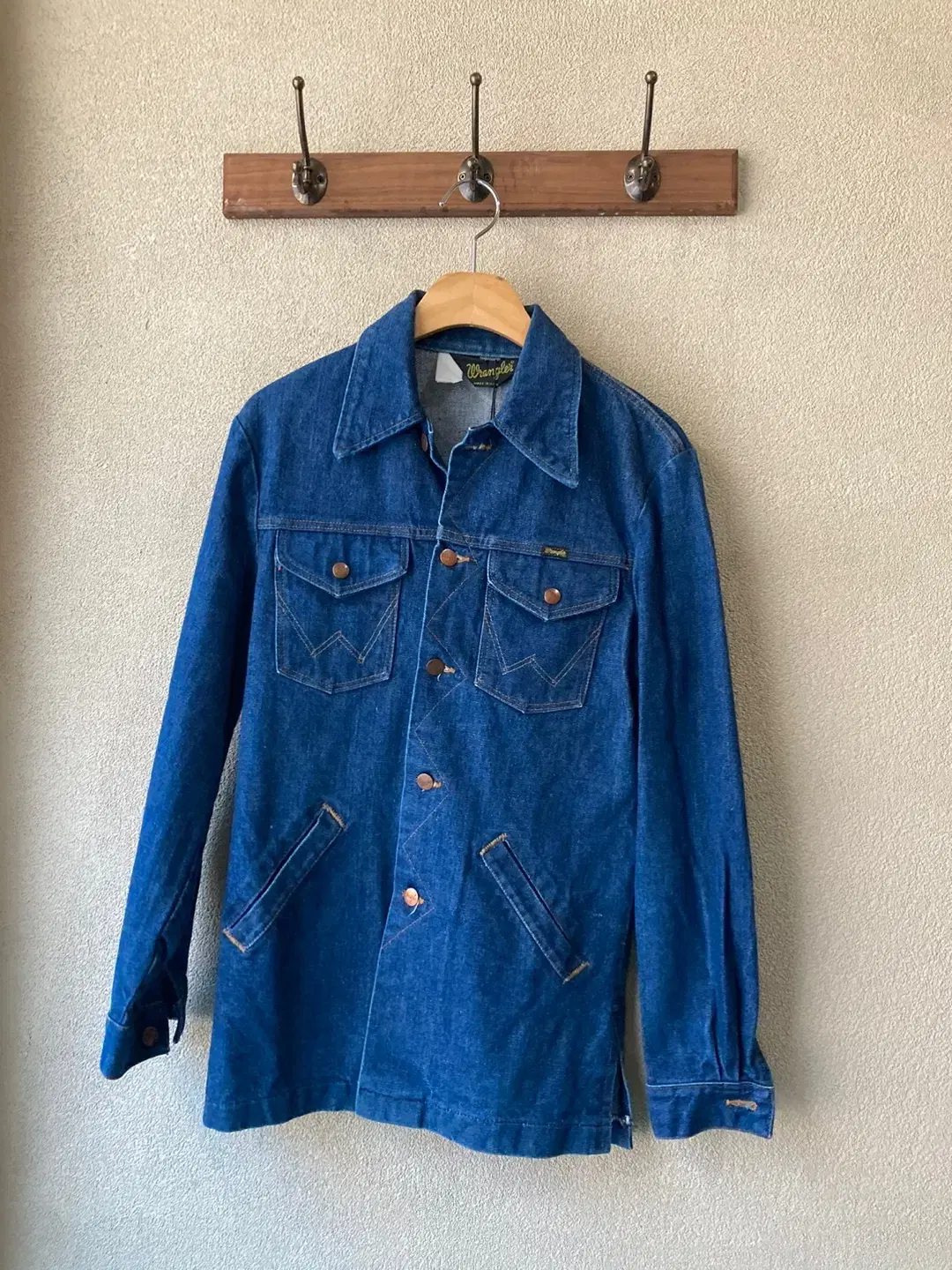 랭글러 wrangler 80s 데님 자켓