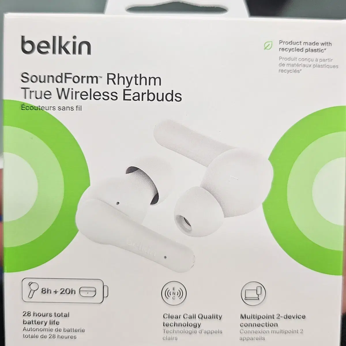 벨킨 무선이어폰 새거 belkin AUC012bt