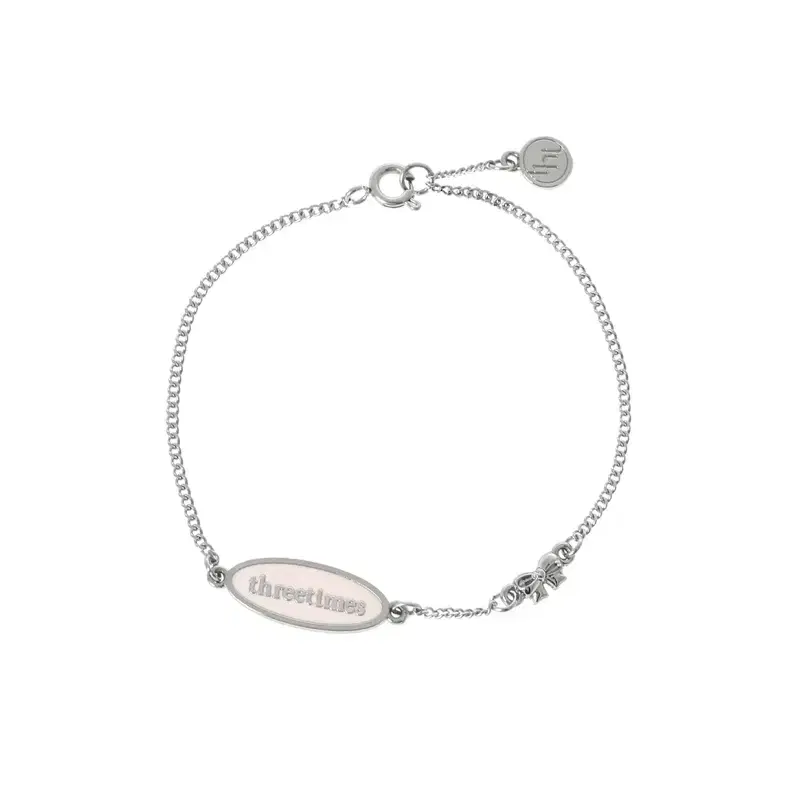 (새상품) 쓰리타임즈 pink almond bracelet s 팔찌