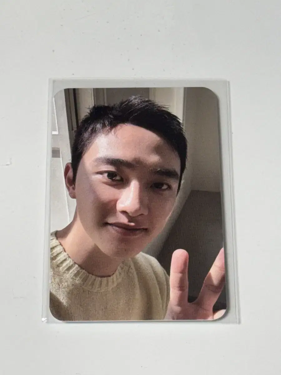 도경수 엠디 특전 포카