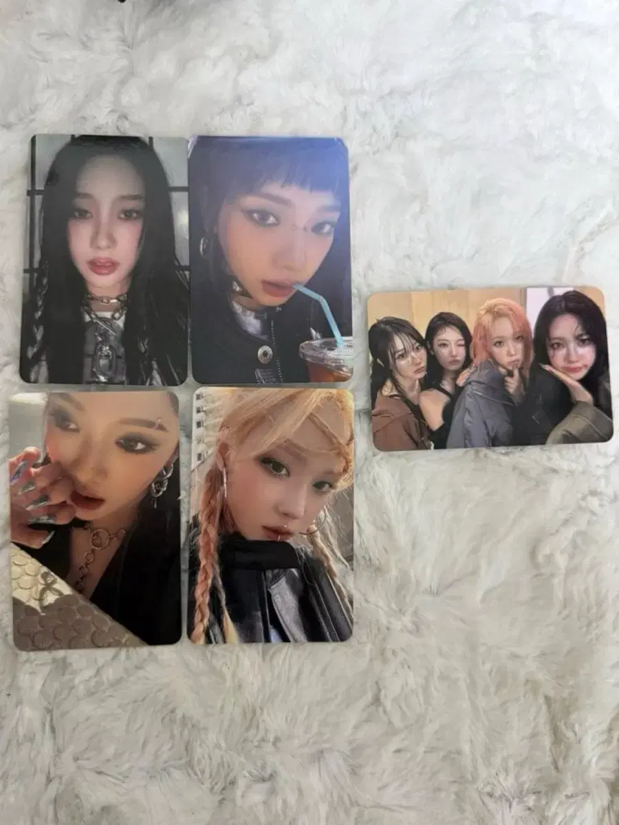 Aespa CDP album photocard 5 types bulk sell karina ningning giselle winter unreleased photocard