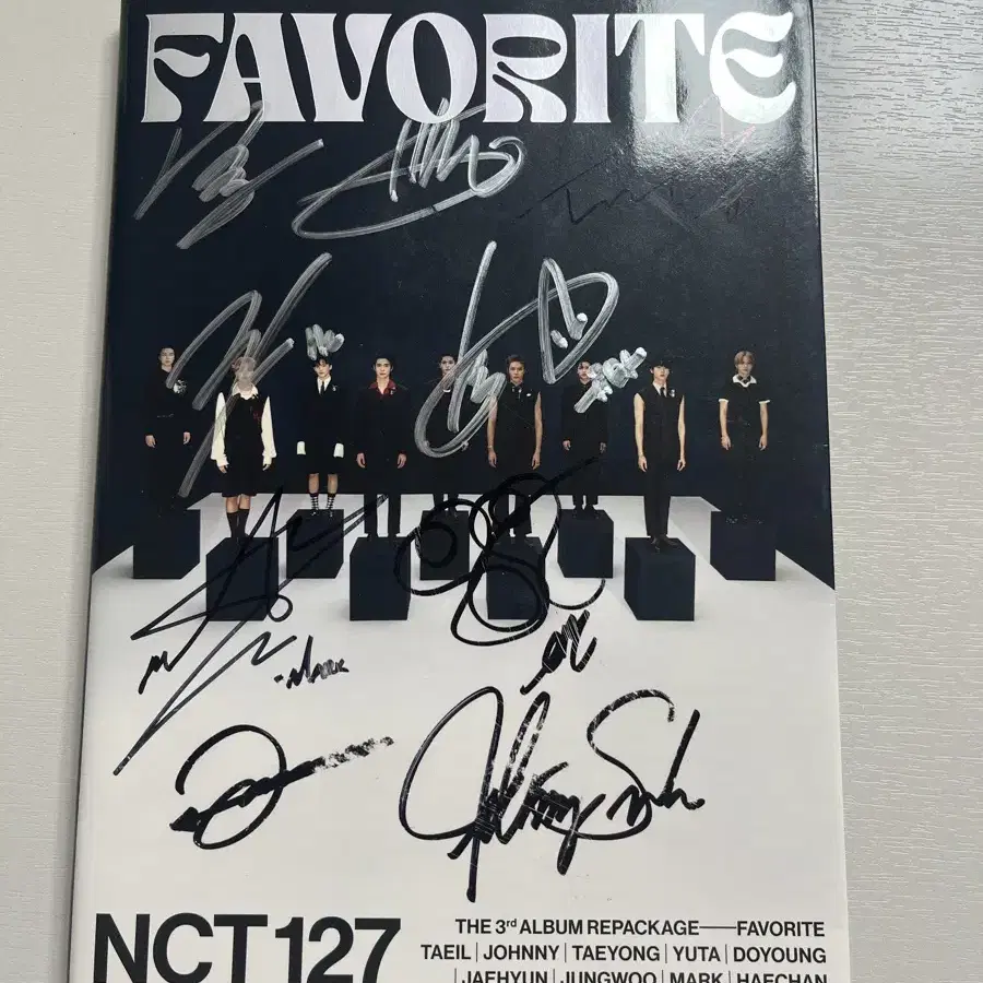 NCT127 favorite 사인앨범