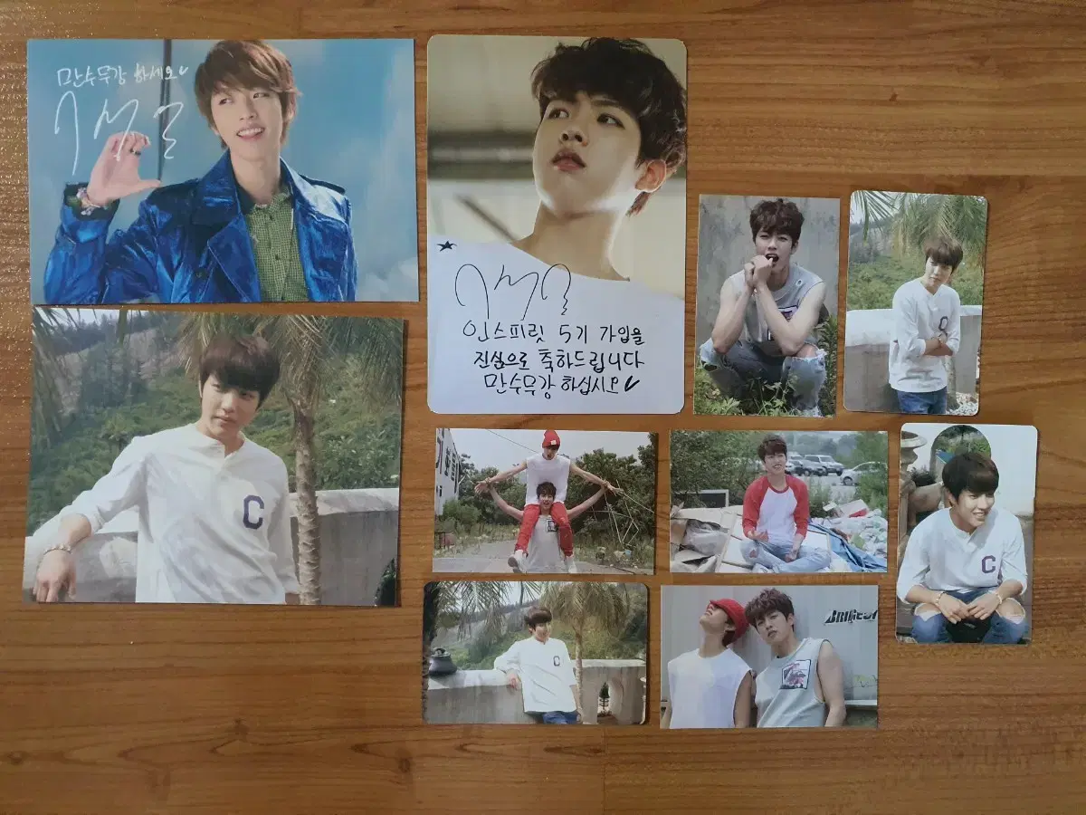 Infinite 3.5.6 Fan Club sungyeol postcard+photocard