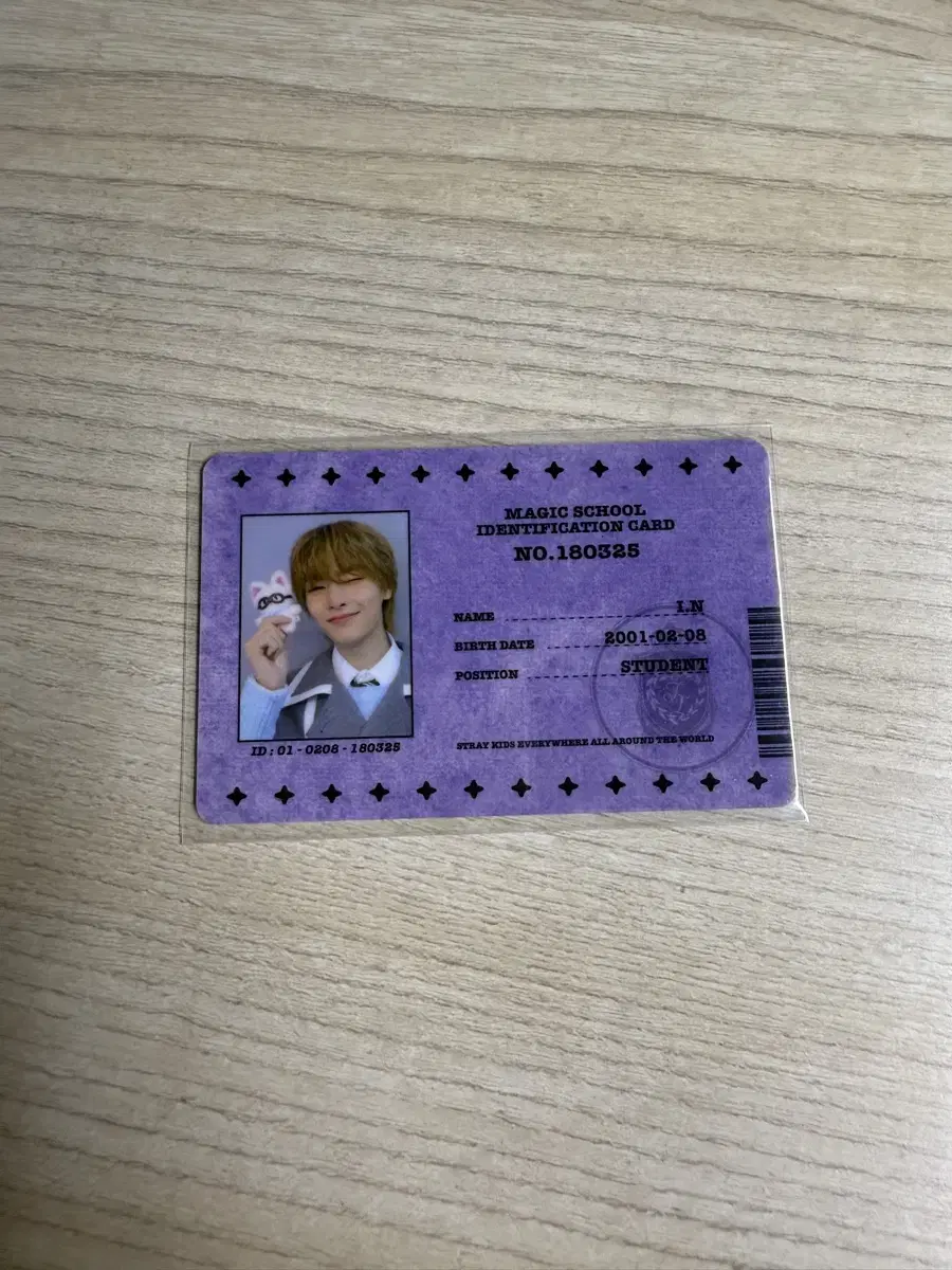 Straykids i.n ID card