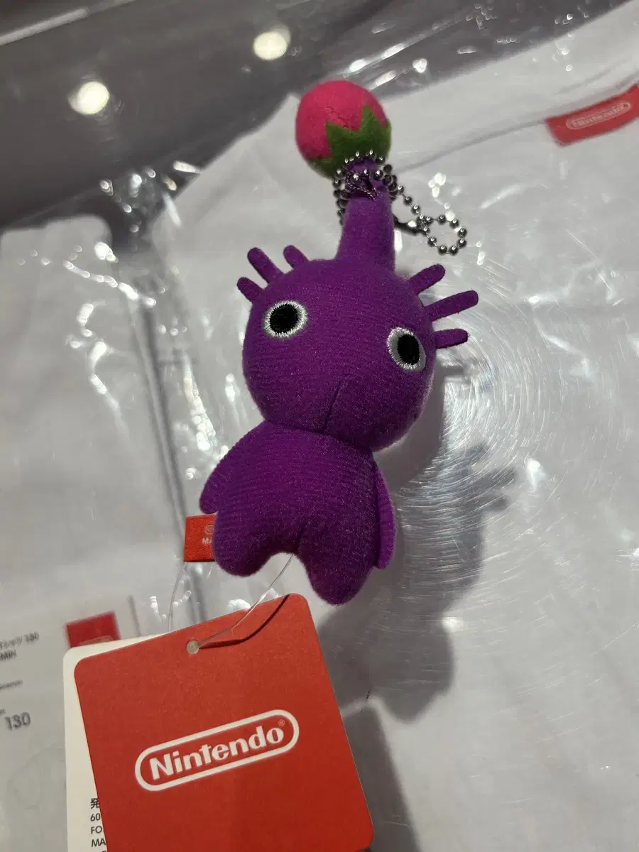 Nintendo Pikmin Nui mascot keyring fat bora wts sells